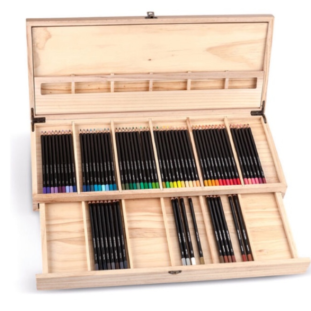 Color Escapes Wooden Art Case - Picture 7 of 8